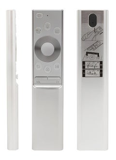 Smart Remote Control for Samsung Smart TV Replacement of HDTV 4K UHD Curved QLED Model RM-J1500 V1