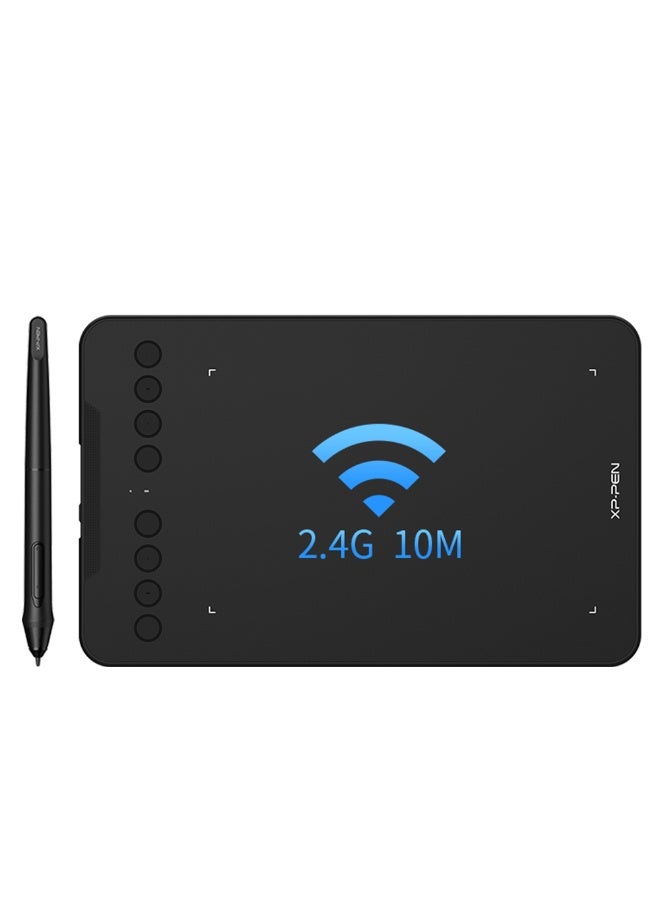 XP-PEN Wireless Drawing Tablet XPPen Deco mini7W Graphic Tablet Pen Tablet with 8192 Levels Pressure, 7 x 4 inch Artist Tablet for Online Teaching/E-Learning Compatible with Window/Mac/Android/Chrome/Linux - Image 1