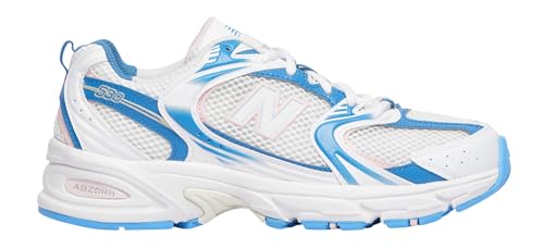 New Balance Unisex 530 Sneaker, Blue/Pink/White, 5.5 Men 7 Women - Image 1