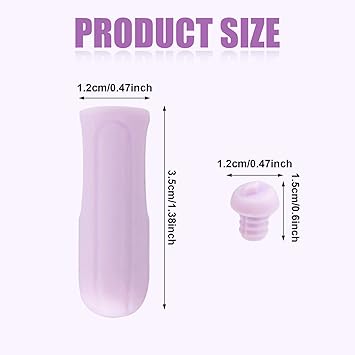 Gosknor Nail Art Stamp Pen Set 1 Nail Stamp Pen and 5 Designs Replacement Heads Stylish Graffiti Nail Stamp Practical Silicone Nail Dotting Tool Kit Nail Supplies for Women - Image 2