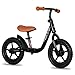 JOYSTAR 10 Inch Toddler Balance Bike 2 Year Old Push Bicycle with Footrest Glider Bikes Toddler Bike No Pedal Bicycle for Baby Birthday Gifts for 24 Boys Black - Image 3