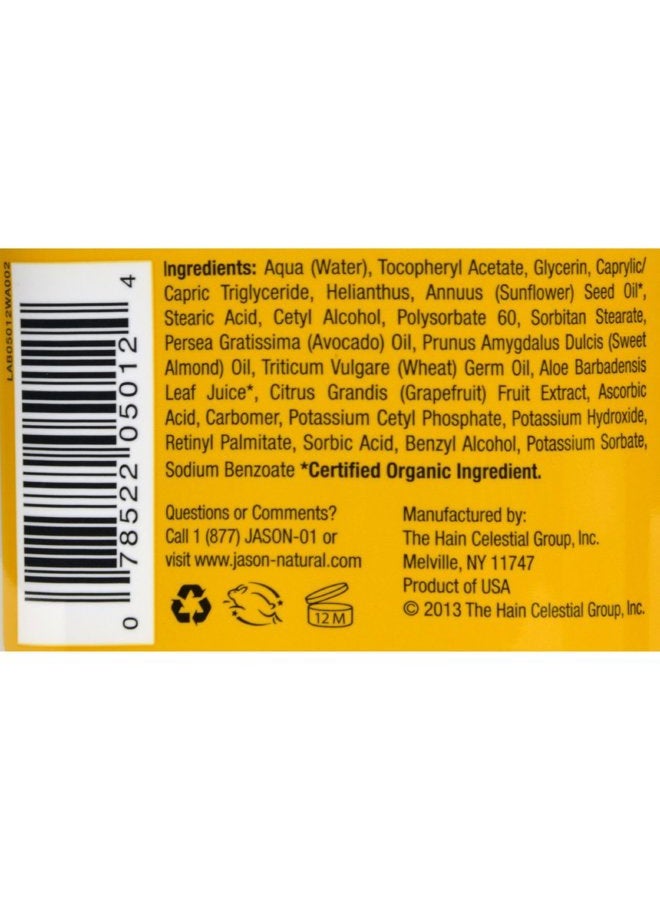 Jason كريم ترطيب فيتامين E 5000 IU من جاسون، 4 أونصات، متعدد الألوان، عضوي - Image 2
