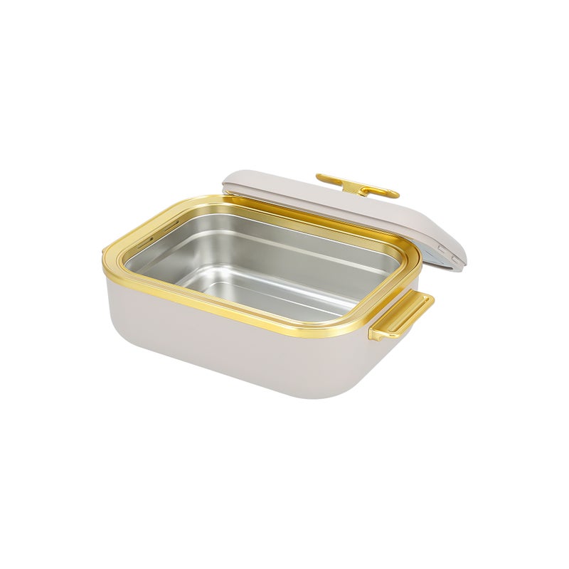 لا ميسا سخان طعام بلاستيك ليلاك و ذهبي 4 لتر - Image 4