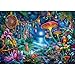 Blueforest Fantasy 1000 Piece Puzzle for Adults Enchanted Garden Night Scene with Glowing Mushrooms Challenging Art Jigsaw Puzzle 1000 Pieces Framable Wall Art 275 x 196 - Image 2
