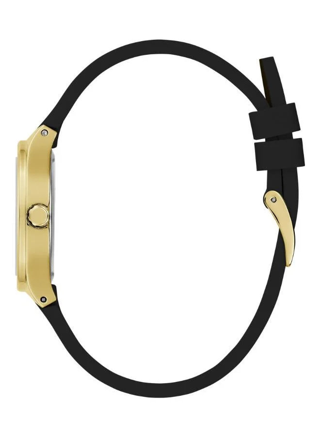 جس Eve Pu Strap Analog Watch