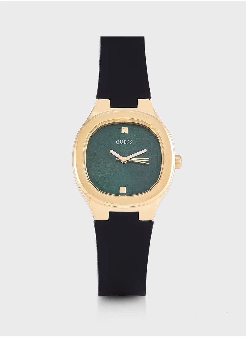 GUESS Eve Pu Strap Analog Watch