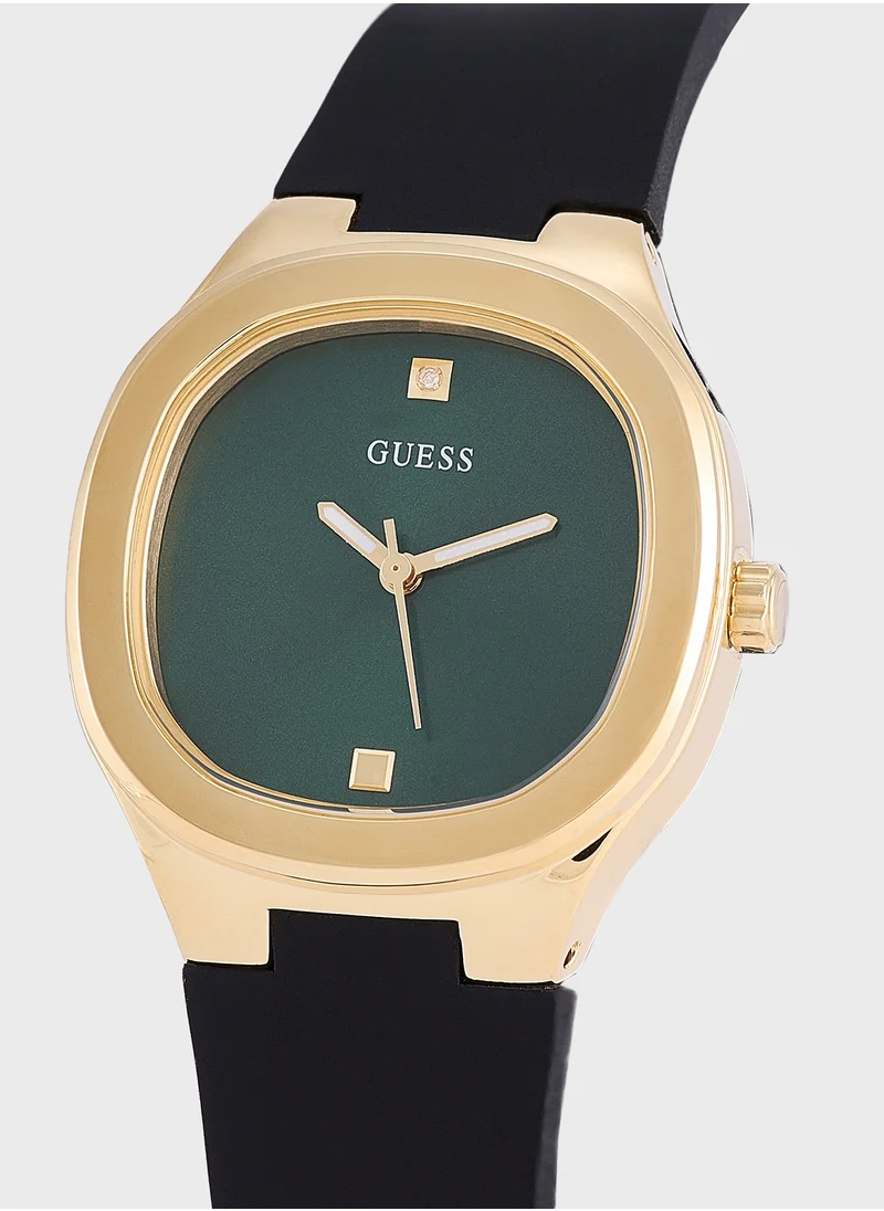 GUESS Eve Pu Strap Analog Watch