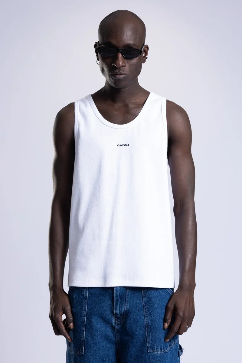 Catch Logo Printed Tank Top