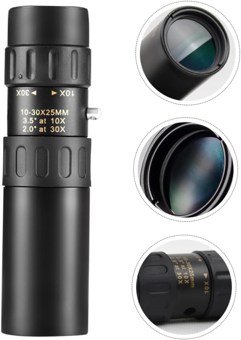 Lurrose 1Pc Portable High Resolution Single Tube Telescope Magnification Lightweight Durable Design for Outdoor Use for Hiking Camping Birdwatching - Image 3