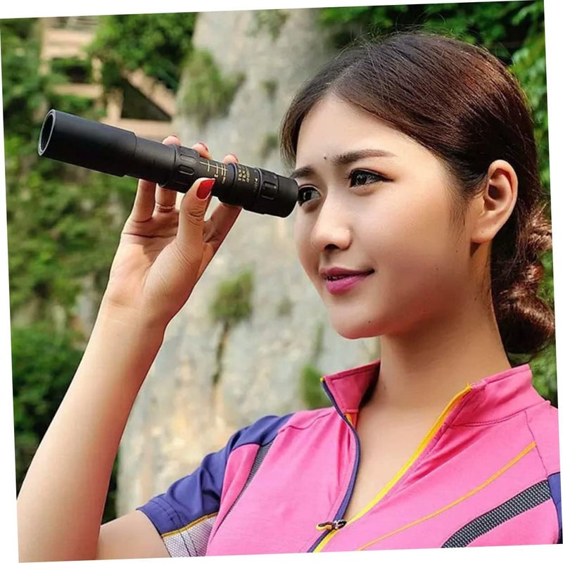 Lurrose 1Pc Portable High Resolution Single Tube Telescope Magnification Lightweight Durable Design for Outdoor Use for Hiking Camping Birdwatching - Image 4