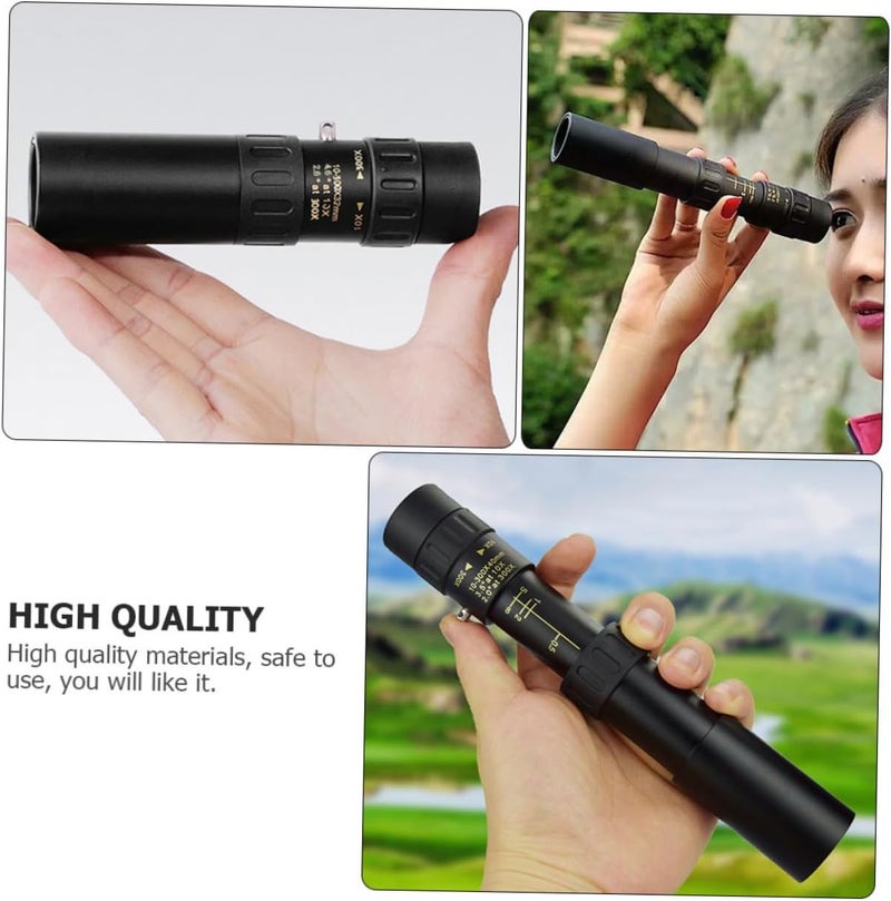Lurrose 1Pc Portable High Resolution Single Tube Telescope Magnification Lightweight Durable Design for Outdoor Use for Hiking Camping Birdwatching - Image 5