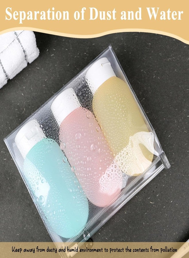 MAYCREATE® Travel Bottles for Toiletries 3pcs Set, 60ml Travel Toiletry Bottles, Small Bottles for Travel, Refillable Leakproof Squeeze Bottles Travel Containers with Lids for Shampoo Lotion, BPA-Free 9 PCS - Image 4