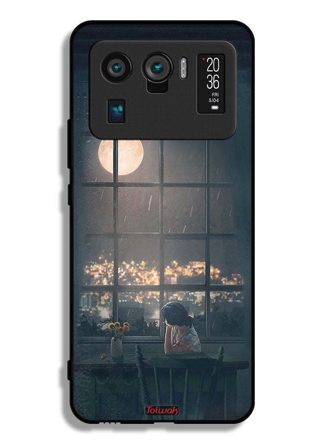 Tolwak Xiaomi Mi 11 Ultra Protective Case Cover Looking At Moon Art  - Image 2