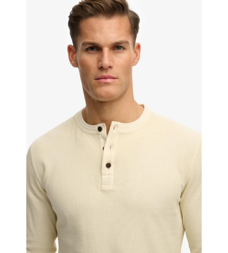 سوبر دراي Lightweight Textured Grandad Top
