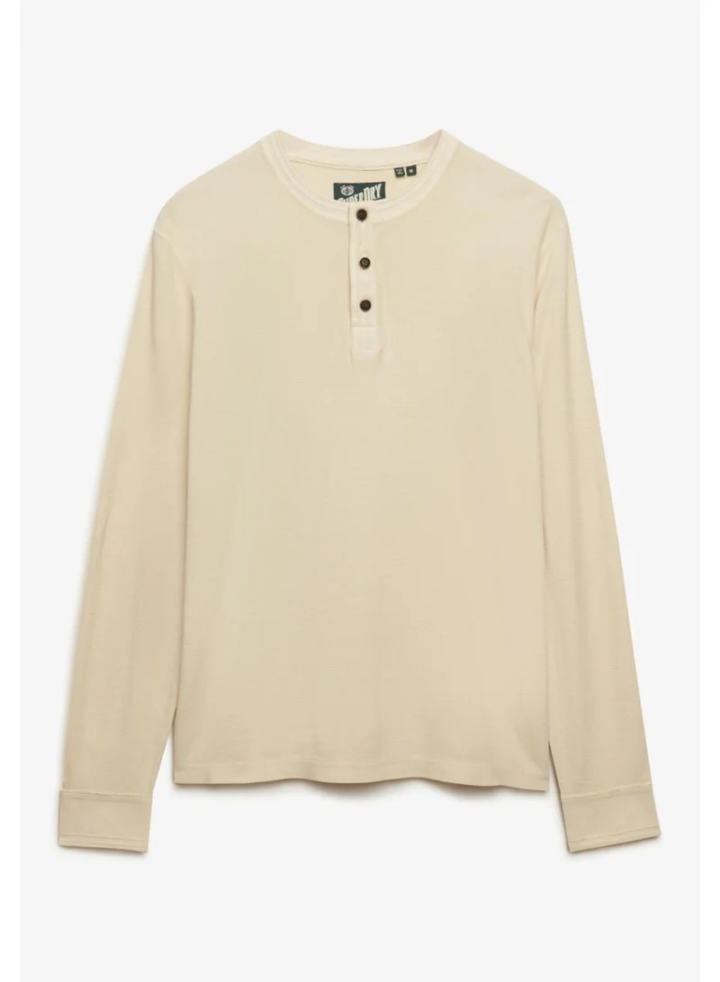 سوبر دراي Lightweight Textured Grandad Top