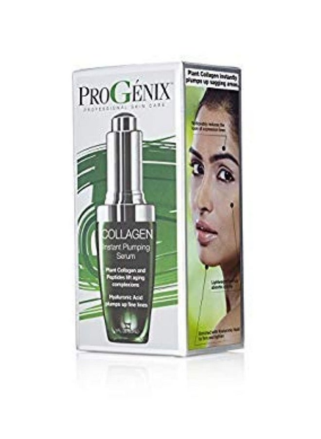Progenix - Collagen Face Serum Skin Care Moisturizer Booster. Instant Plumping Serum With Hyaluronic Acid To Plump Fine Lines. 1 Fl Oz - Image 1