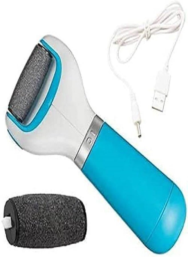 VIDORA BLACK SPARROW Pedicure Spin Roller Pedicure Remover Dead Skin and Callus Remover Perfect Electronic Dry Foot File/Foot Scrubber Blue - Image 1
