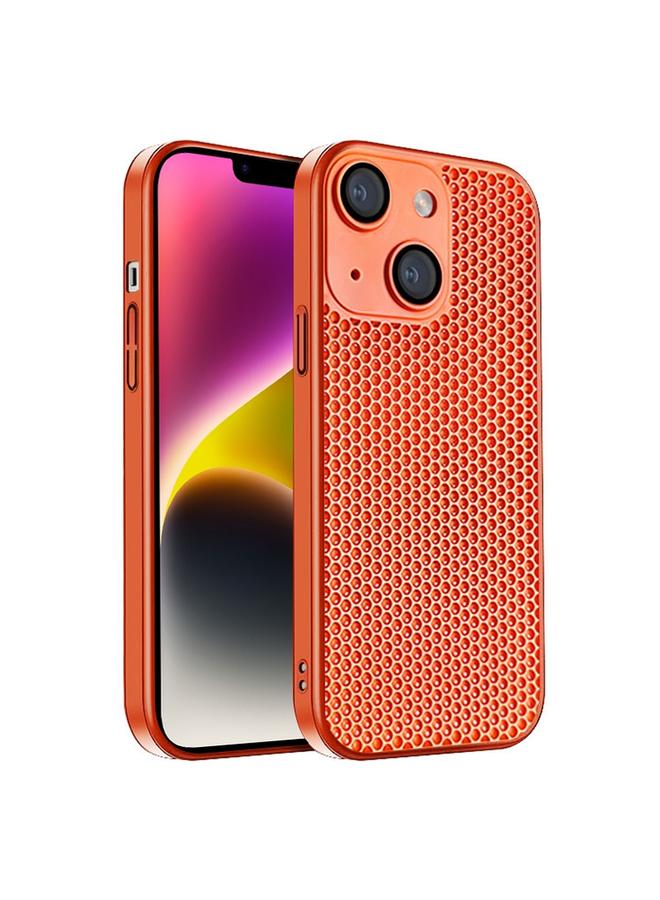 S-TOP Case For iPhone 14 Plus Honeycomb Radiating PC Phone Case - Image 1