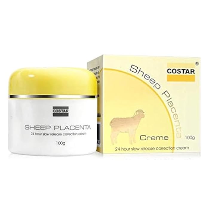Costar Sheep Placenta Cream – 100g – 24-Hour Slow Release Formula with Placenta Extract and Lanolin – Hydrating and Correcting Skin Cream – Made in Australia - Image 1