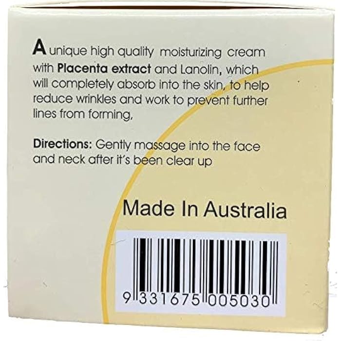 Costar Sheep Placenta Cream – 100g – 24-Hour Slow Release Formula with Placenta Extract and Lanolin – Hydrating and Correcting Skin Cream – Made in Australia - Image 4