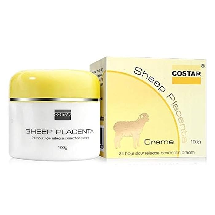 Costar Sheep Placenta Cream – 100g – 24-Hour Slow Release Formula with Placenta Extract and Lanolin – Hydrating and Correcting Skin Cream – Made in Australia - Image 2