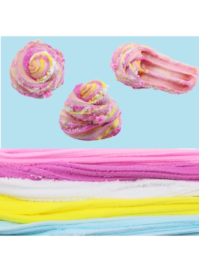 SIMDOW 3 Pack Dessert-Themed Scented Butter Slime for Kids – Ice Cream & Cake Style, Super Soft & Stretchy, Fun DIY Stress Relief Toy Gift - Image 3