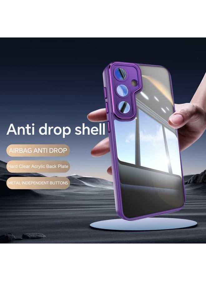 S-TOP Case For Samsung Galaxy S25+ 5G Acrylic Hybrid TPU Armor Shockproof Phone Case - Image 4