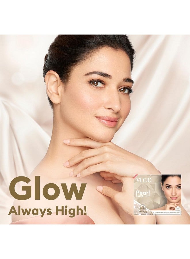 فى ال سي سي مجموعة VLCC للعناية بالوجه باللؤلؤ الطبيعي - للاستخدام مرة واحدة | عناية منزلية بجمال الصالونات في 6 خطوات فقط | تتضمن منظفًا، ومقشرًا، وكريمًا، وقناعًا للوجه، وجلًا خاليًا من الزيوت | 60 غرامًا/2.12 أونصة - Image 3