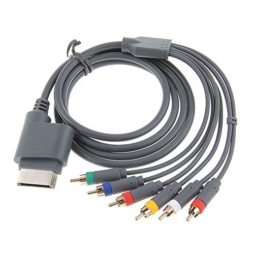 traderplus 6ft Component HDTV Video & RCA Stereo AV Cable Cord for Microsoft Xbox 360 / Xbox 360 Slim - Image 3