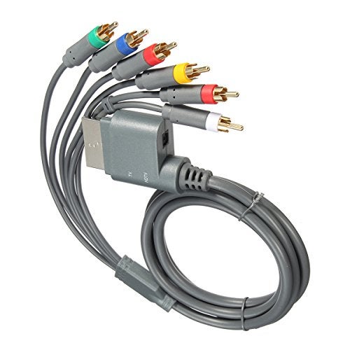 traderplus 6ft Component HDTV Video & RCA Stereo AV Cable Cord for Microsoft Xbox 360 / Xbox 360 Slim - Image 5