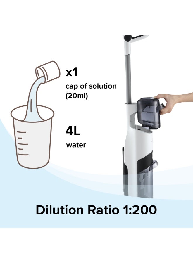 Roborock Original Floor Cleaner Solution for All Series Wet/dry vacuum cleaners & Robot Vaccum Cleaner, Saros10, S7 max ultra, Q7 TF/TF+, Q10 VF/VF+, Qrevo Series, F25 RT, 200 ml,Dilution Ratio 1:200 - Image 5