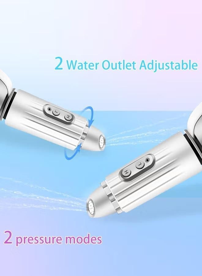 شو وو بخاخ بيديت محمول مع ضغط مياه قابل للتعديل، تصميم مدمج ومريح قابل لإعادة الشحن، مثالي للسفر والتخييم والاستخدام المنزلي - Image 3