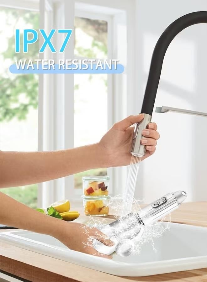 شو وو بخاخ بيديت محمول مع ضغط مياه قابل للتعديل، تصميم مدمج ومريح قابل لإعادة الشحن، مثالي للسفر والتخييم والاستخدام المنزلي - Image 4