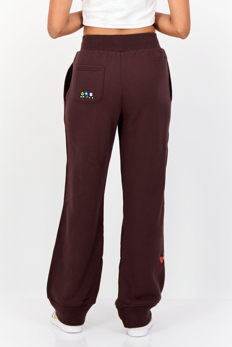 adidas Originals Women Sportswear Fit Training Sweatpants, Brown  - Image 2