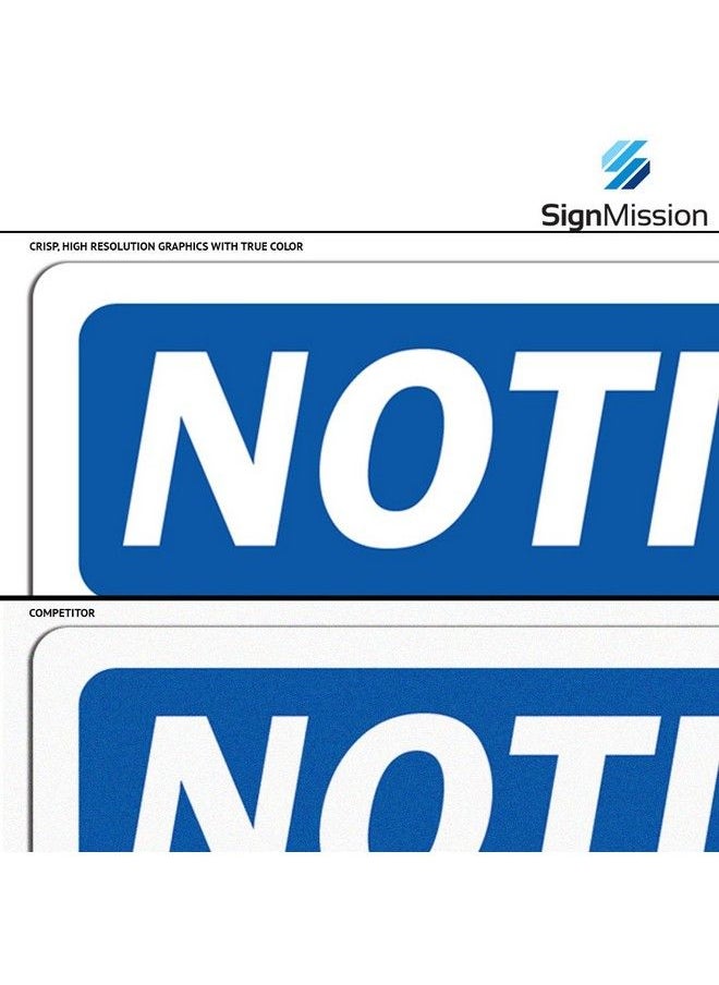 SignMission - Osha Danger Sign Fall Protection Required Beyond ; Decal ; Protect Your Business Construction Site Warehouse & Shop Area ;  Made In The Usa - Image 1