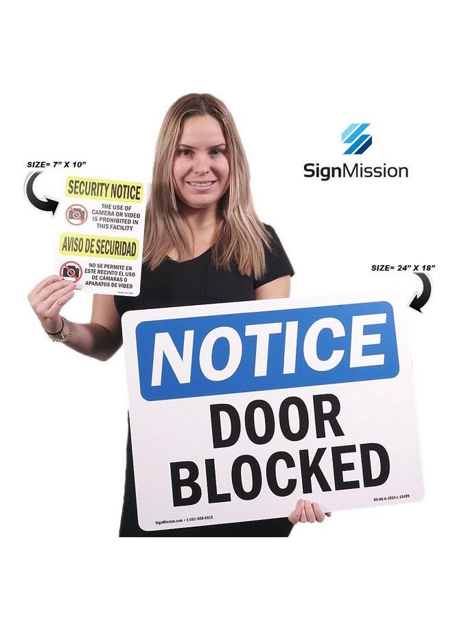 SignMission - Osha Danger Sign Fall Protection Required Beyond ; Decal ; Protect Your Business Construction Site Warehouse & Shop Area ;  Made In The Usa - Image 1