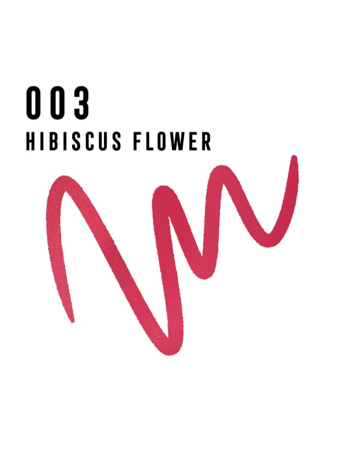 ماكس فاكتور قلم تلوين الشفاه X Priyanka Chopra Jonas - 003 - زهرة الكركديه، 1.8 جرام - Image 3