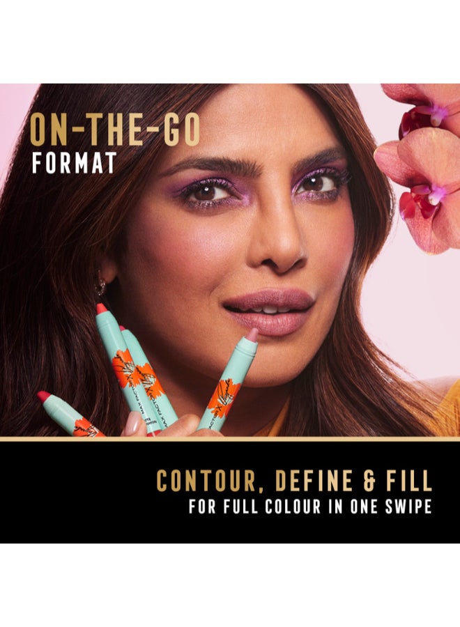 ماكس فاكتور قلم تلوين الشفاه X Priyanka Chopra Jonas - 003 - زهرة الكركديه، 1.8 جرام - Image 5