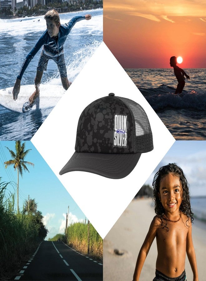 كويك سيلفر قبعة سائق الشاحنة للأولاد من كويكسيلفر، طراز إيمو كوب سناباك، لون تارماك 1 - Image 3