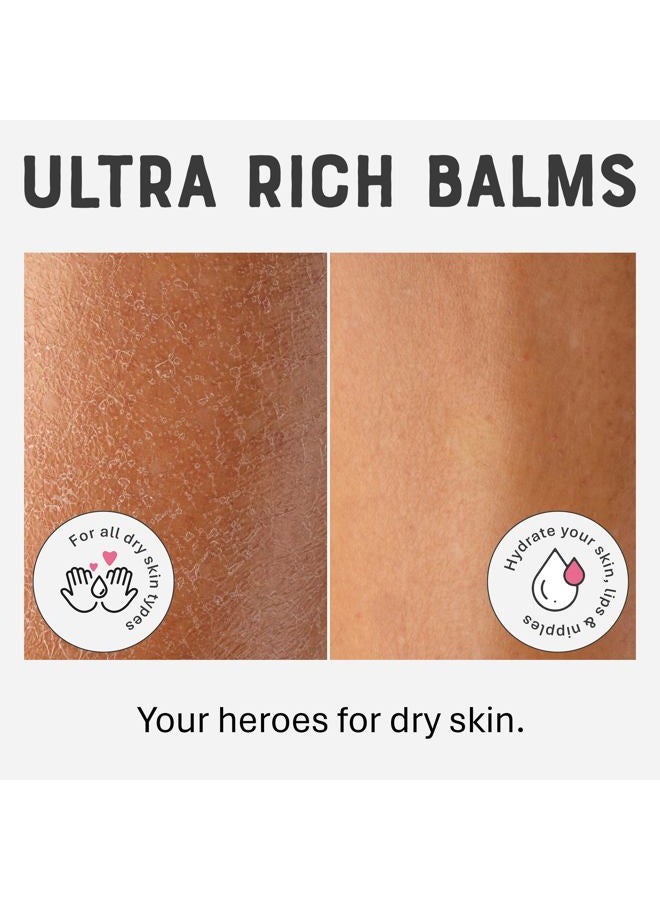 DR. LIPP Dry Skin Heroes [BFF ultra rich Balm 30ml & Original Nipple Balm 8ml] – 14-in-TWO Multi-Use Balms for Lips, Nipples & More – 100% Natural Coconut Oil & Lanolin – Fragrance & Cruelty Free - Image 4