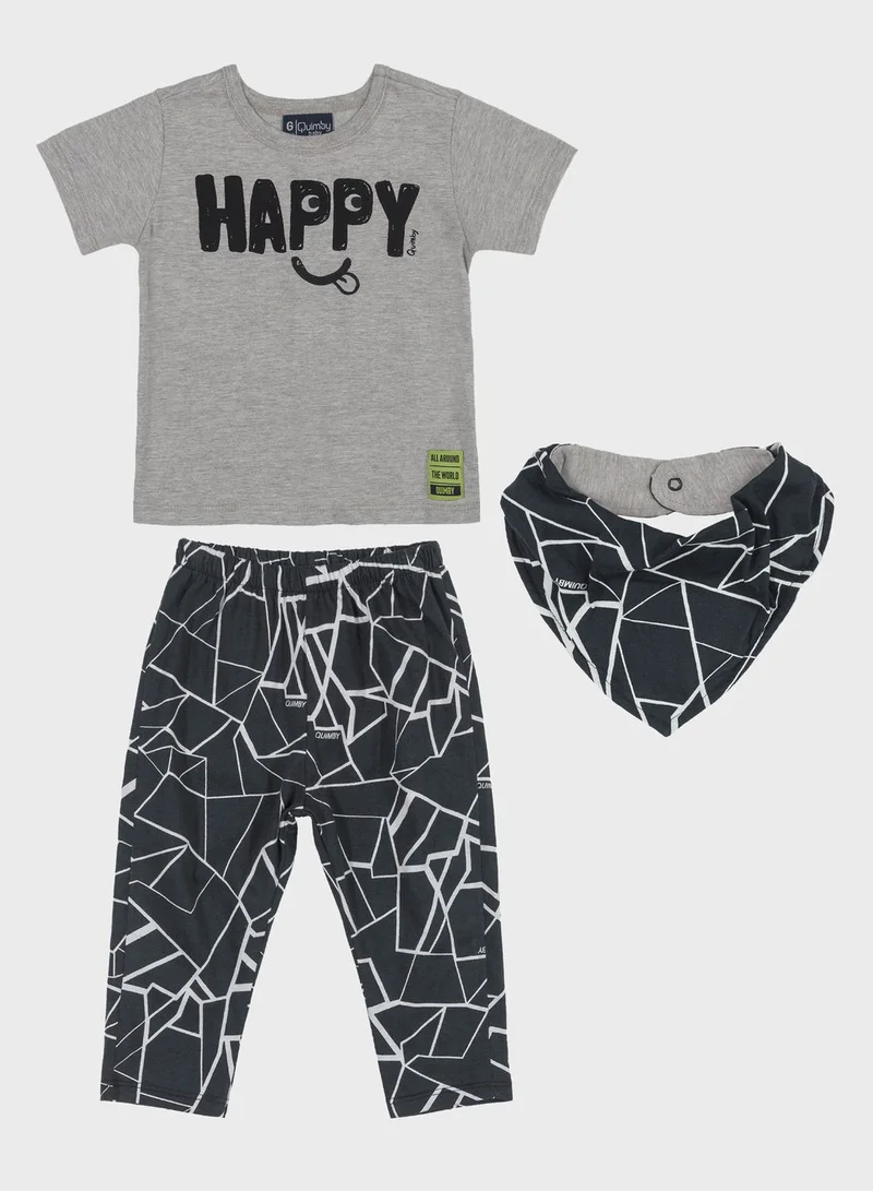 Quimby Infant Printed Gift Set