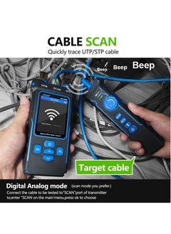 NF-8508 Network Cable Tester with Optical Power Meter VFL/CAT5/CAT6/RJ11 Cable Toner Ethernet Cable Tester, Length Measurement, RJ45 Network Tester for Telephone, PoE Tester Wire Tracer Fiber Tester - pzsku/Z8D17E95C05892C0CD0BBZ/45/_/1730270982/89ac1385-e9eb-43e8-b0d8-a0396f231d22