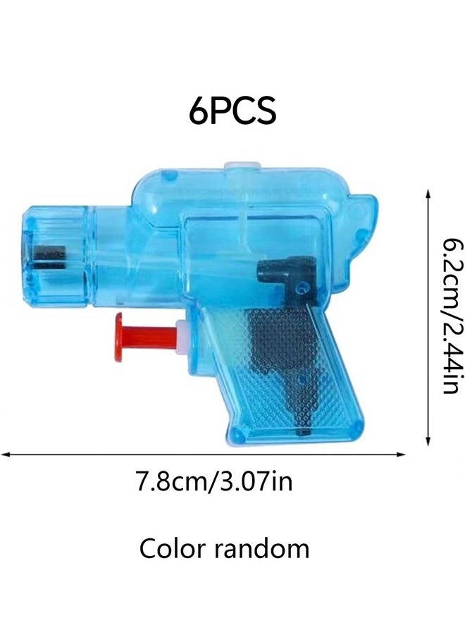 Generic - 6 Pcs Small Water Gun, water gun for kids, Mini Water Gun, Summer Beach Small Gun, Water Fighting Toy for Summer Party Favor (Random Color) - Image 1