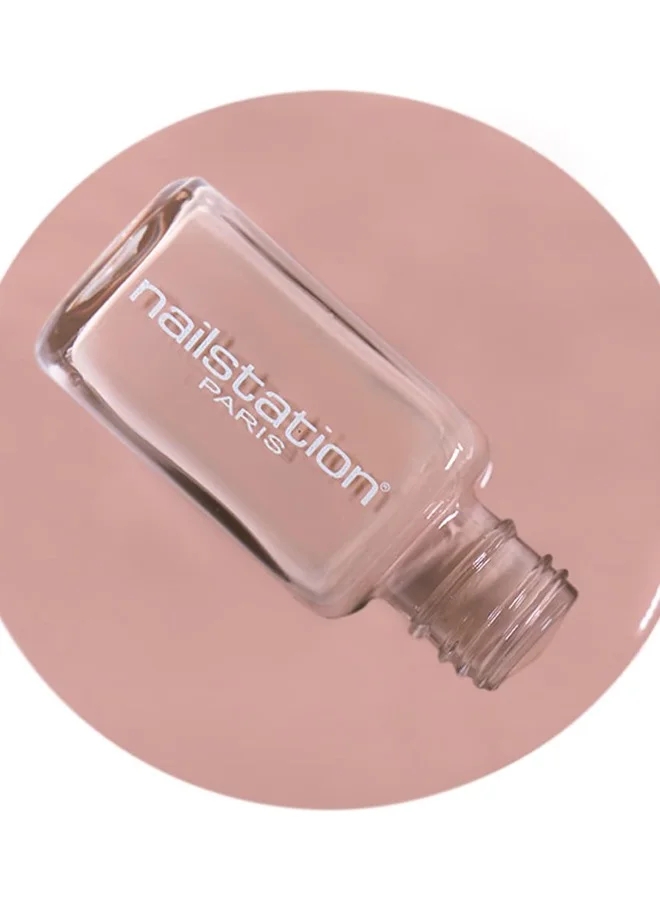 نيل ستيشن طلاء أظافر لامع pink powder