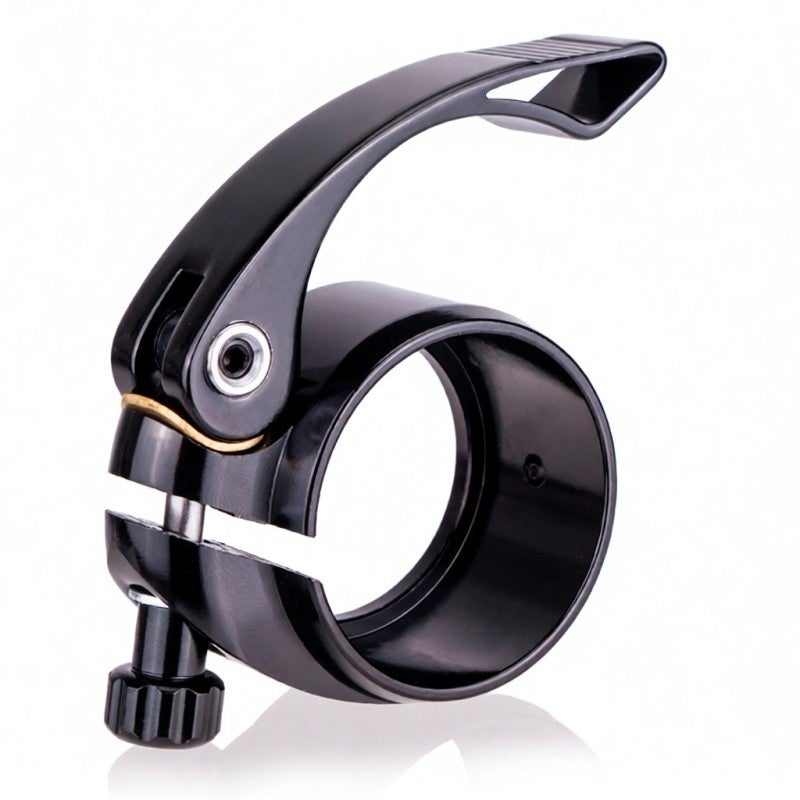 ZTTO Aluminum Alloy Bike Seat Post Clamp 33.9mm Quick Release Extended Lever - Anti-Corrosion Durable Seatpost Collar for Dahon Oyama Folding Bikes - Image 1