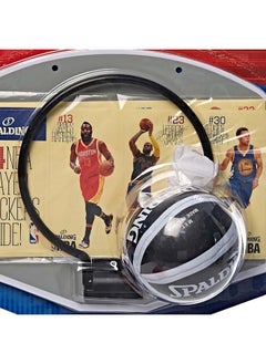SPALDING Kids NBA Player Sticker Micro Mini Backboard Set  - Image 2