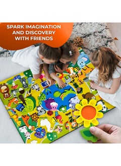 quokka Zoo Felt Board For Kids 3-5 Years Old - Social Emotional Preschool Learning Activities For Ages 2-4  - Image 5