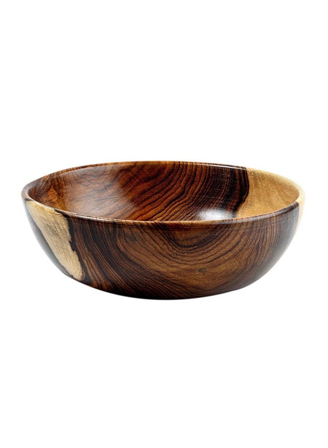 Home Pro 20 Cm Wooden Circular Bowl - Image 1