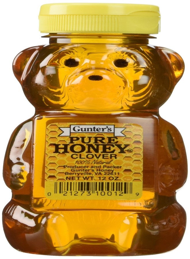 Gunter's دببة عسل البرسيم النقي من غونتر، 12 أونصة (عبوة من قطعتين) - Image 1