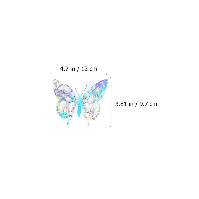 ملصقات حائط فراشات بتصميم واقعي لخلفيات التصوير - Image 2